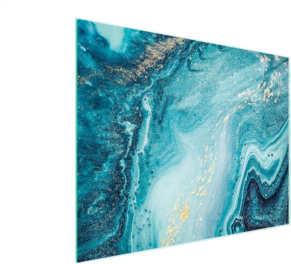 Glazen Snijplank 52x40 cm - Hittebestendige Plaat voor Fornuis en Werkblad