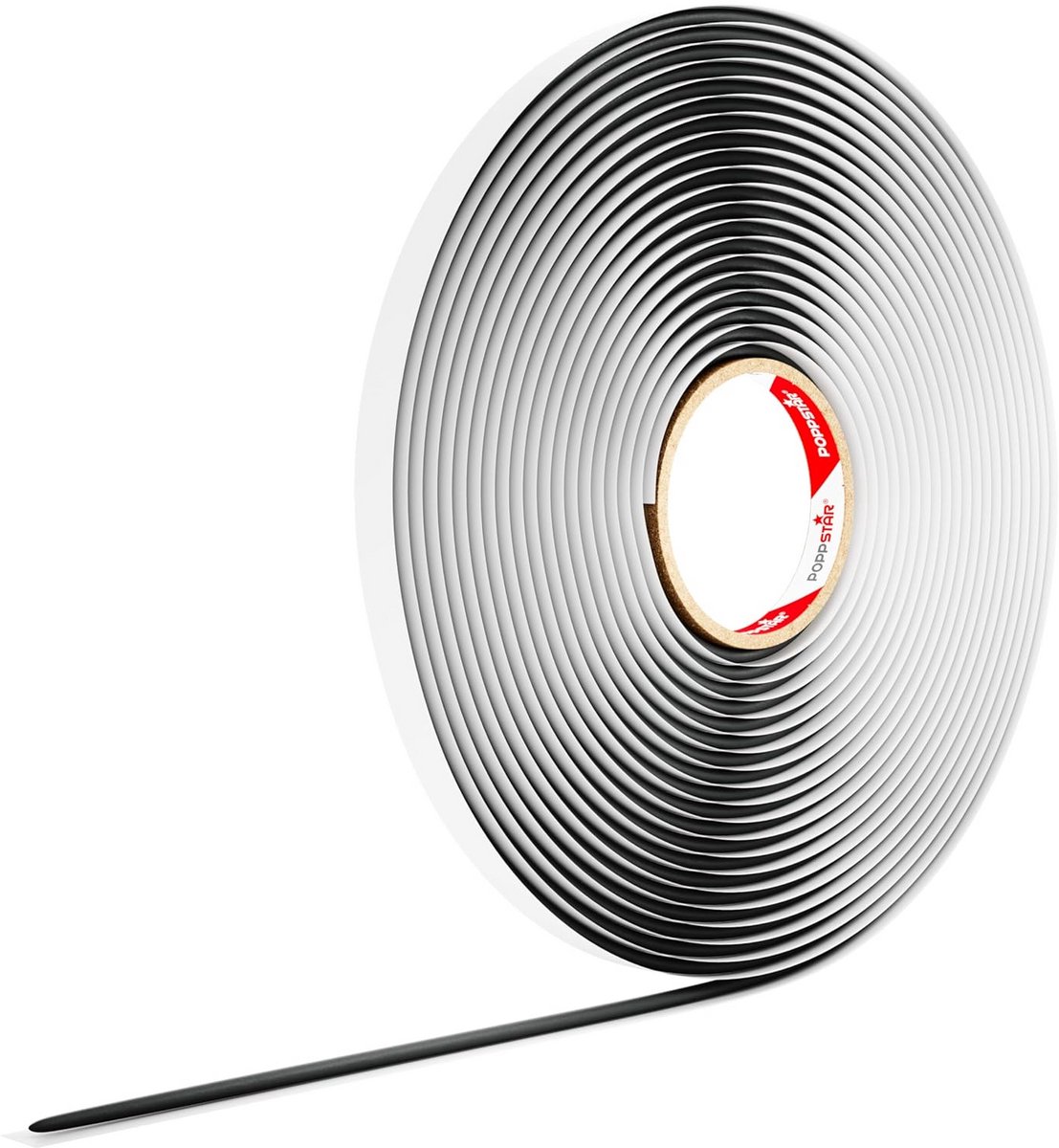 Zelfklevend Butyl Kitkoord Rond voor Waterdichte Afdichting - Zwart (10m x 6mm)
