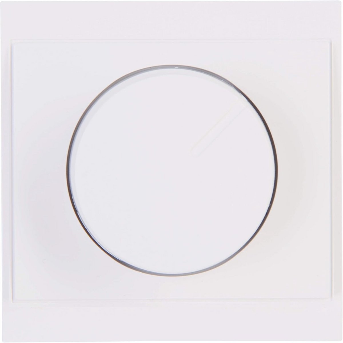 Draaibare Drukdimmer Wit Geschikt voor LED Verlichting