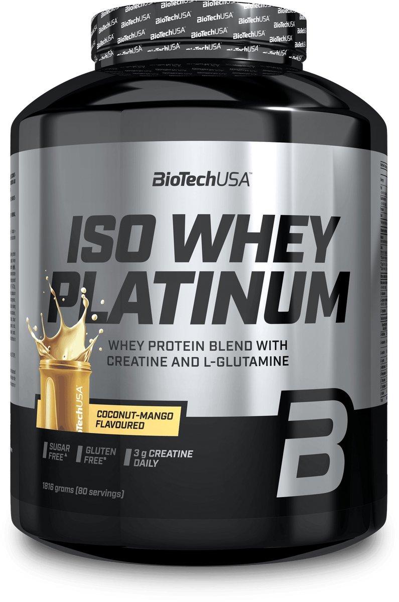 Iso Whey Platinum 1816g - Cookies and Cream