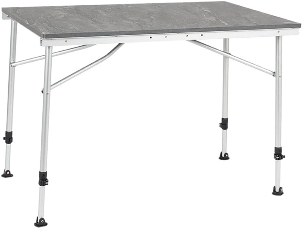 Uitschuifbare Campingtafel Honeycomb Dark Grey - Verlengbaar tot 180cm