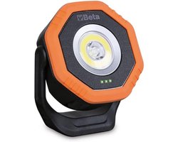Oplaadbare LED Zaklamp met Draadloos Oplaadstation