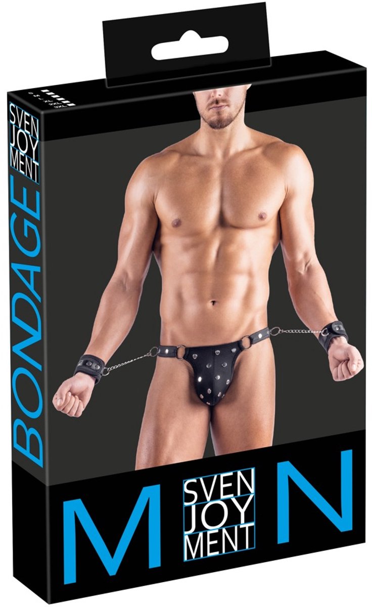Men's Thong AND Cuffs S