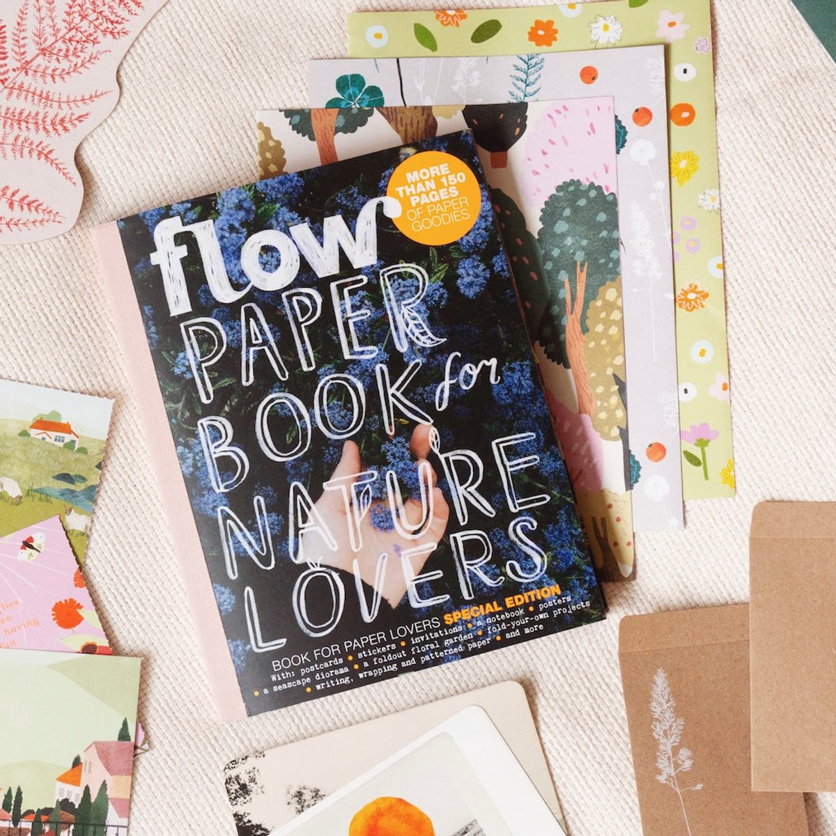 Flow Paper Book for Nature Lovers