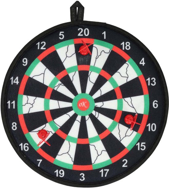 Dartbord Klittenband van Avento. — afbeelding 3