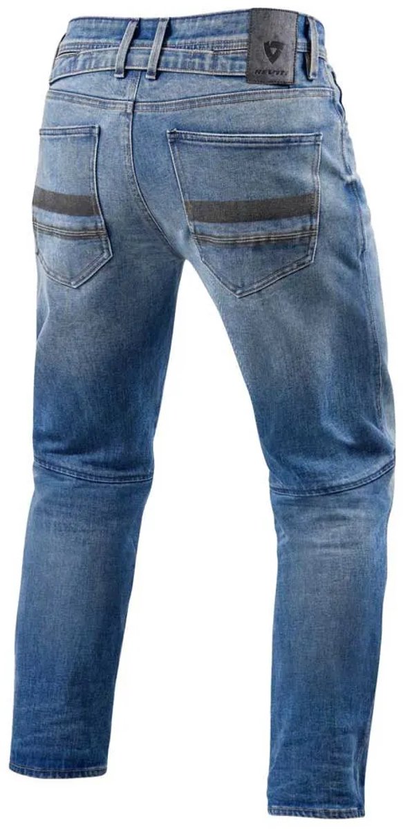 REV'IT! Salt TF Medium Blauw Used Motorjeans - Maat 30/36 - Broek – foto 2