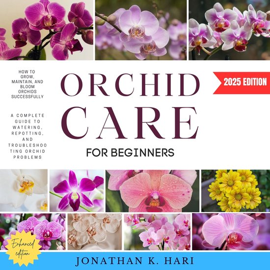 Orchid Care for Beginners: - cover