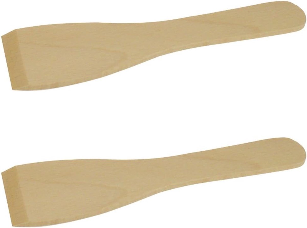 Houten Spatel - Keukengerei Speelgoed - Doen alsof Spel - Duurzaam Hout - 20cm Lengte