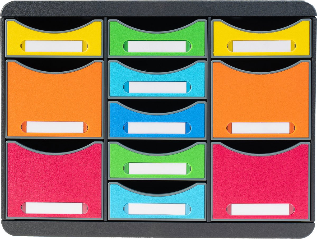 Exacompta Ladenblok Storebox Multi 11 laden Iderama - Harlekijn - 313798D