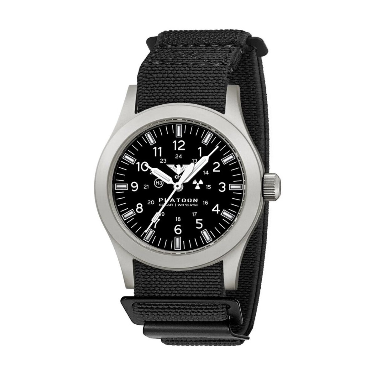 KHS - KHS.PLASSF.DFB - Polshorloge - Heren - PLATOON Steel Solar