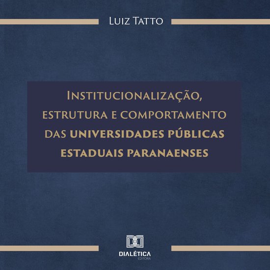 Institucionalização, estrutura e comportamento das univers ... - cover