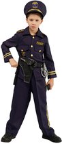 Politiepak kind - Politie verkleedkleren - Politie kostuum - Carnavalskleding - Carnaval kostuum - Kinderen - 7 tot 9 jaar