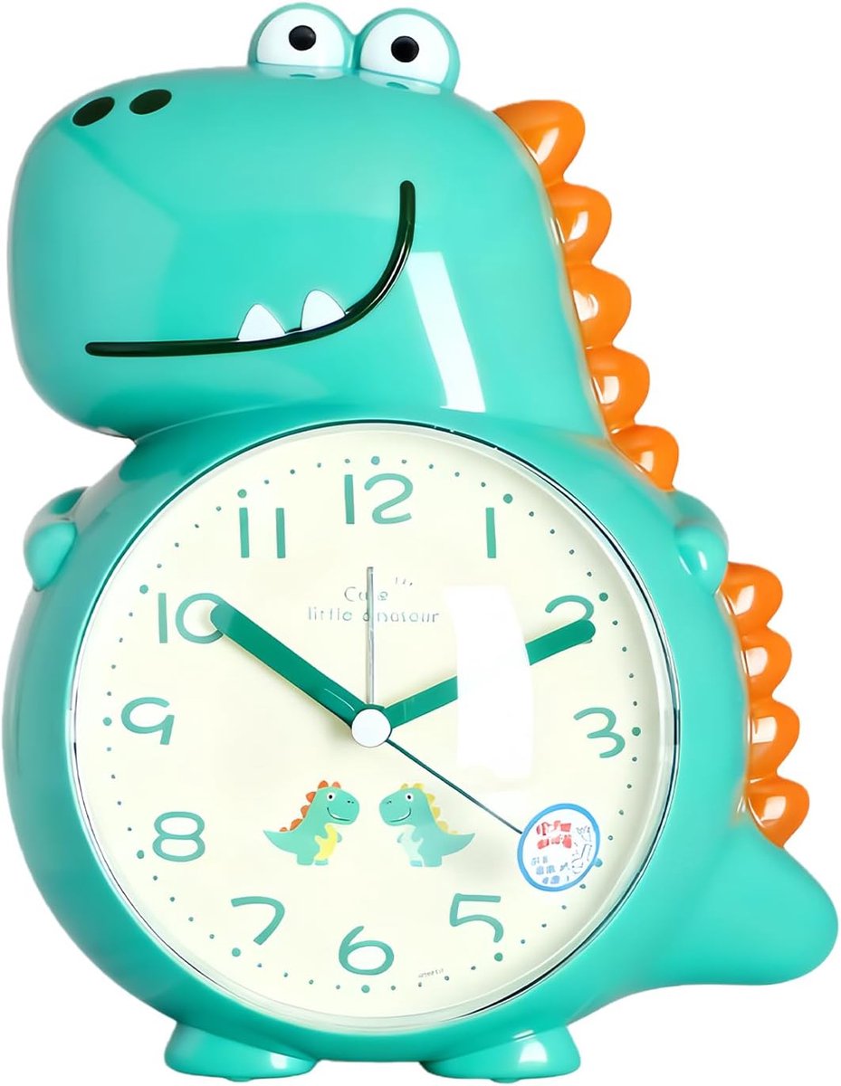 Kinderwekker Muziek - Draagbare Speaker - Wakker Worden - Zing En Praat Functie - 19.5x15.2x11.5 cm - Dierenontwerp
