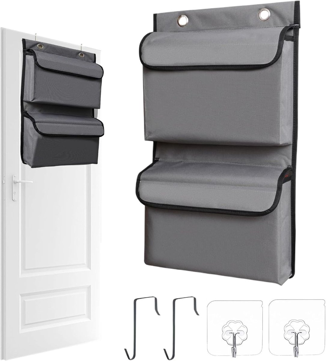 Deuropbergsysteem - Deur Organizer - Ruimte Besparen - Waterdicht Oxford Doek - 60x36x6cm