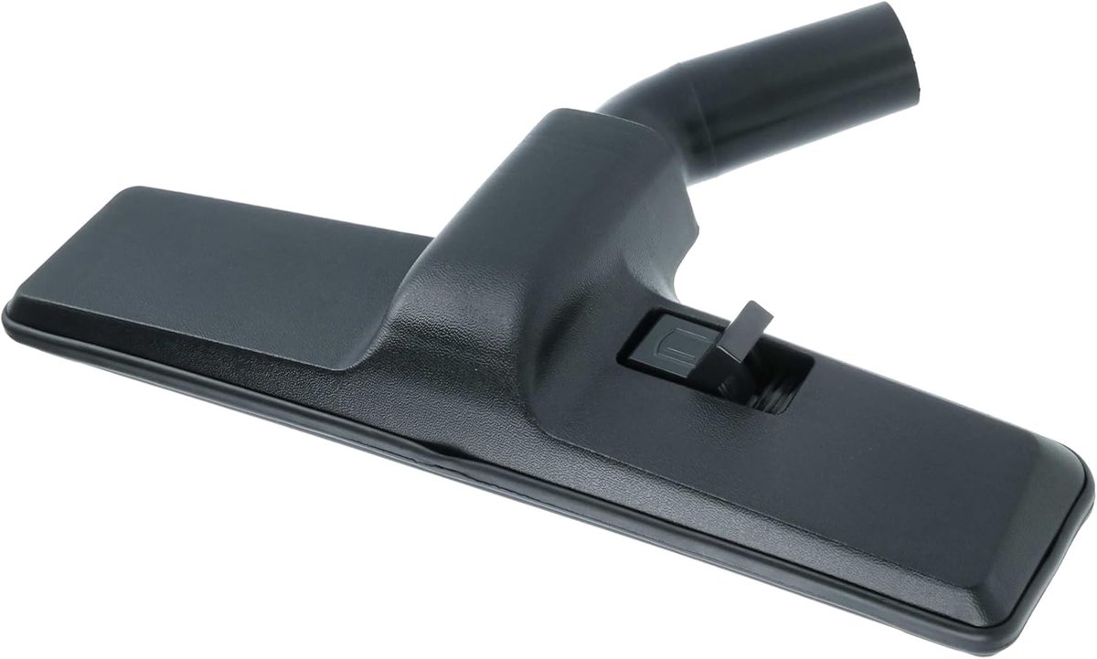 Vloerzuigmond Tapijt - Stofzuigermondstuk - Grondige Reiniging - Zachte Wielen en Lip - 32 mm Aansluiting - Zwart