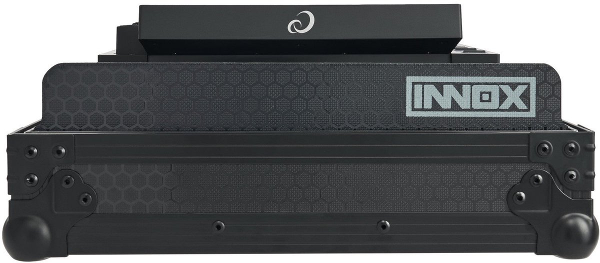 Innox IX-HX-CDJ-3000X-DS Flightcase low bottom voor Alpha Theta CDJ 3000X Zwart