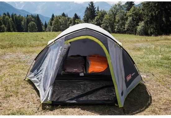 Coleman Silverton Comfort 150 Mummy Slaapzak - 223 x 81 x 55 cm - Oranje/grijs van Coleman — afbeelding 2