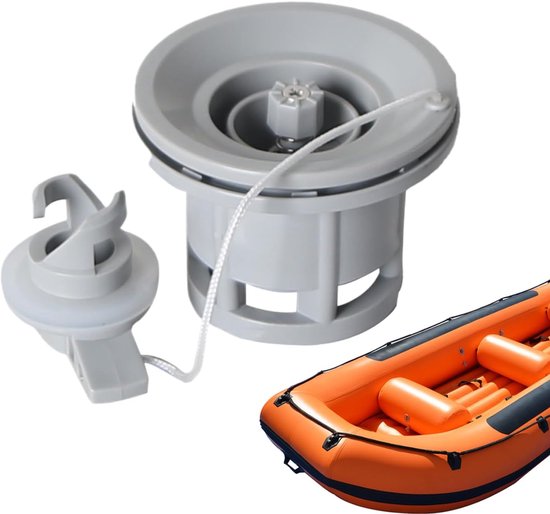 Lucht Dichte Plugs - Vervangende Onderdelen - Opblaasboot Accessoires - 8-gats Lekdicht Ontwerp - 7.5 x 7.5 x 11 cm van Merkloos — afbeelding 5