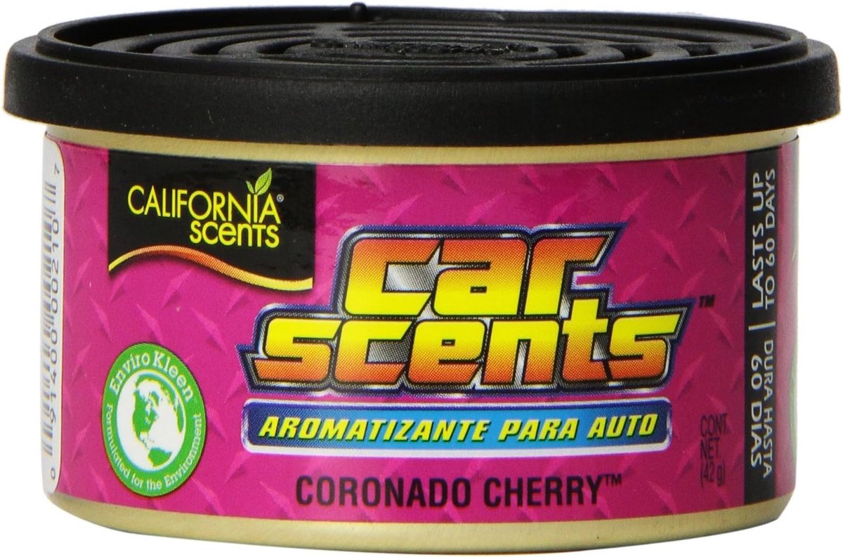 Auto Luchtverfrisser - Auto Geur - Frisse Auto - Plantaardige Vezels - 60 Gram - Cherry