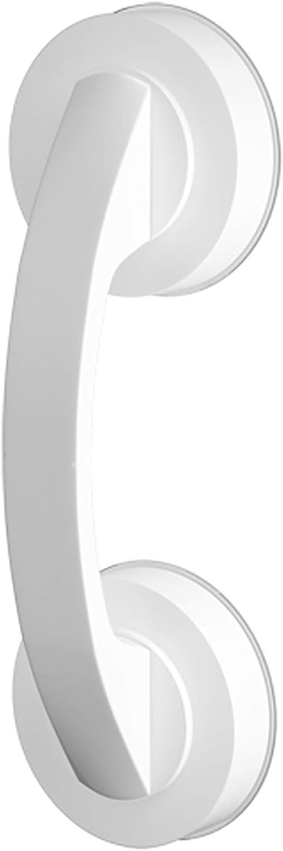 Veiligheidshandgreep - Zuignap steun - Badkamer veiligheid - Krachtige zuigkracht - 65x194x45mm - Wit