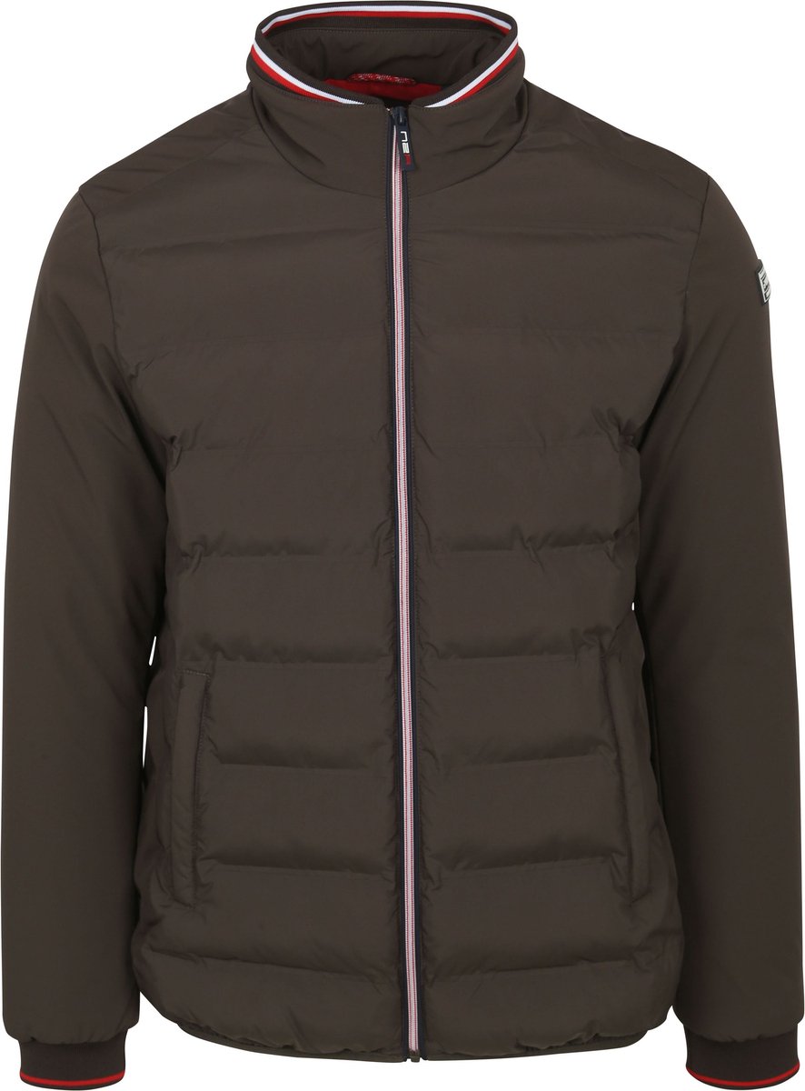 NZA - Bruin polyester bomberjack - Mud