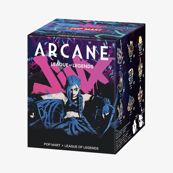 Pop Mart POP MART League of Legends Arcane Series Figuur - Blind Box - 1 Stuks Figuur