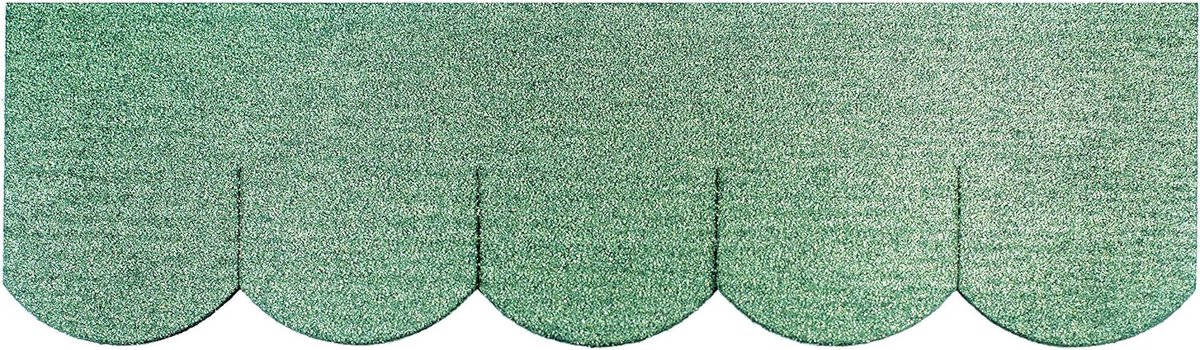 Dakshingles Beverstaart - Dakbedekking Bitumen - Dak Reparatie - Weerbestendig Materiaal - 100 mm Breed - Groen