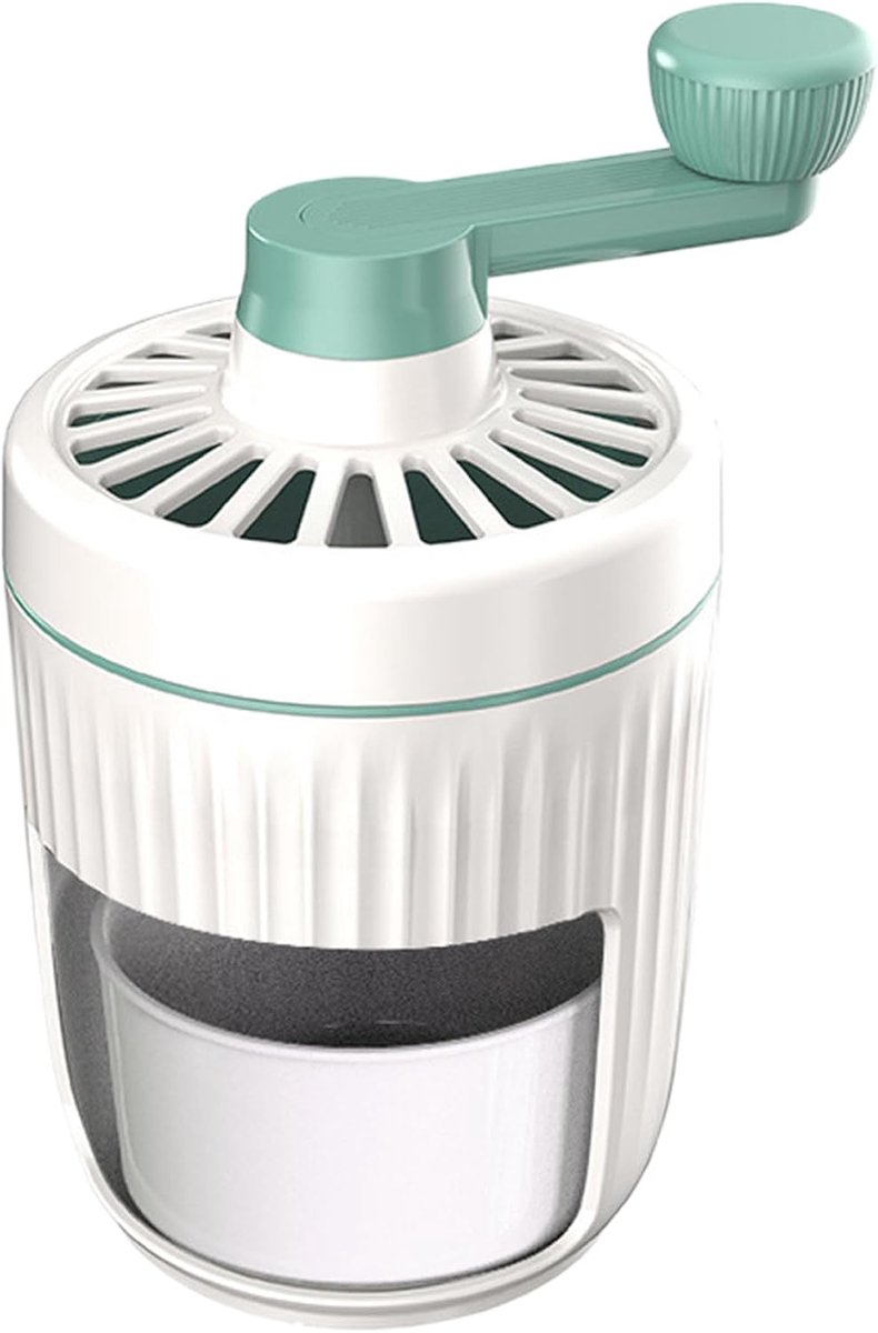 IJs Crusher - Gekreukt IJs Maker - Drankjes Koelen - Handmatige Bediening - 23x13 cm - Groen