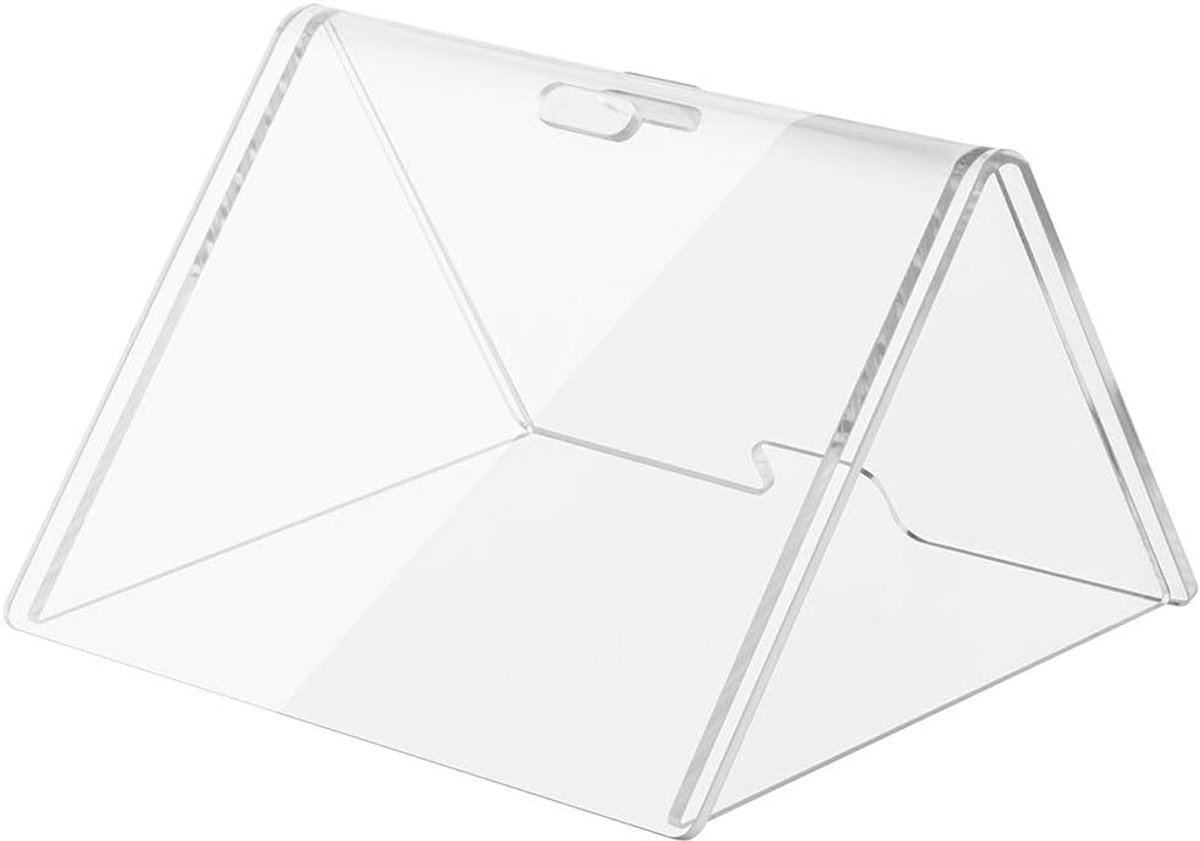 Acryl Cover - Beschermkap - Apparaat Bescherming - Transparant Ontwerp - 14.5x12.5x8.5 cm - Wit