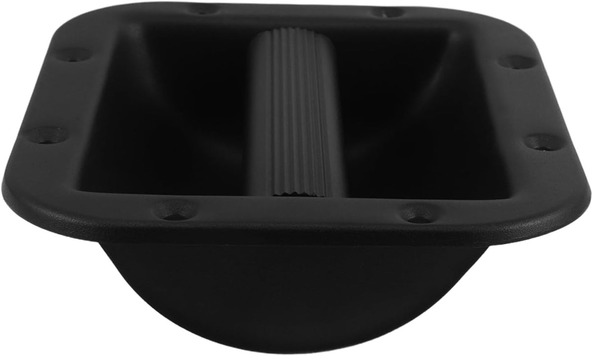 Luidspreker Handgreep - Kast Handvat - Audio Transport - Stevige Metalen Constructie - 17.7 x 15.2 cm - Zwart