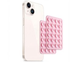2-Pack Telefoonhouder Zuignap - Lichtroze
