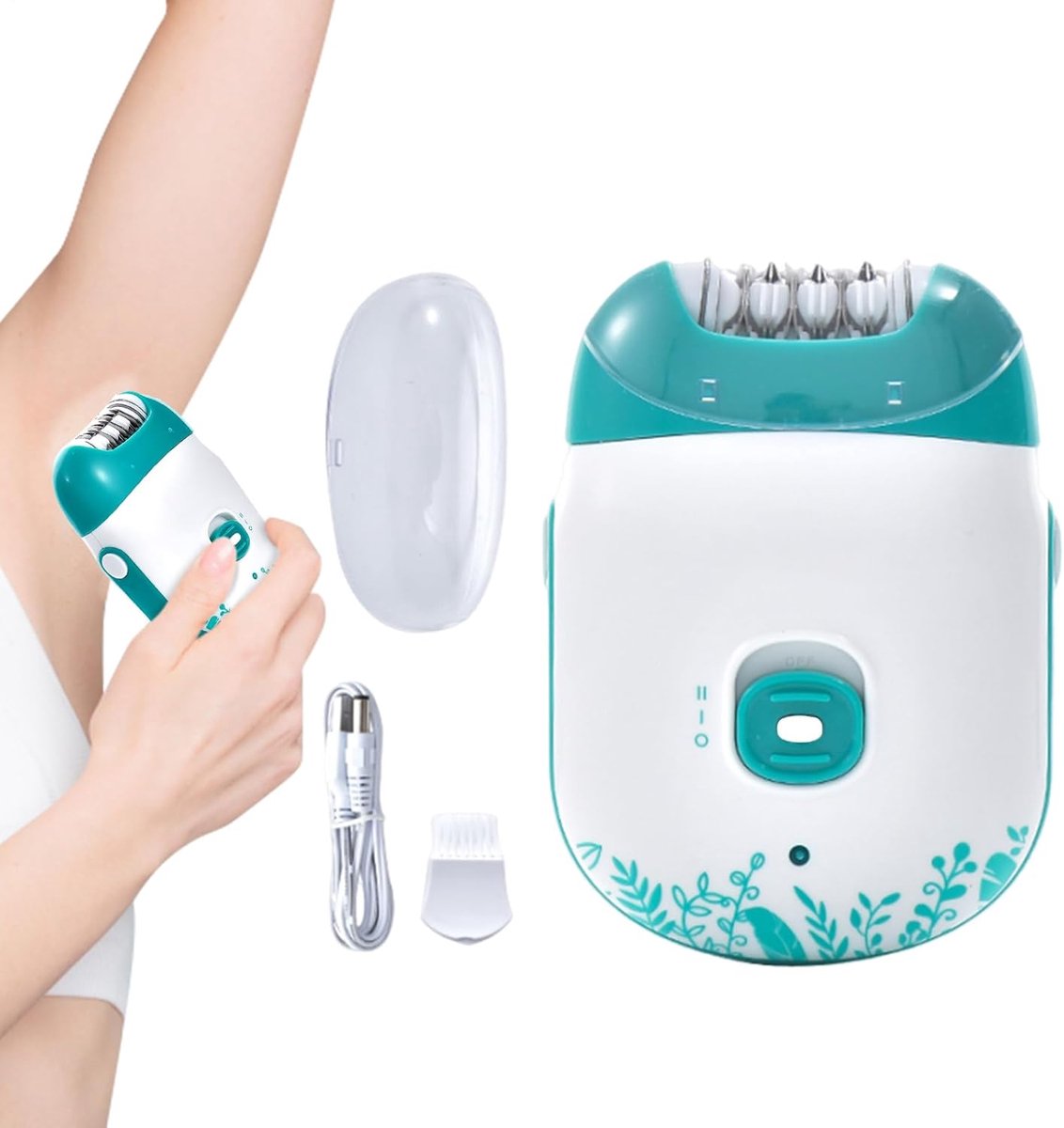 Elektrische Ontharingsapparaat - Draadloze Epilator - Gladde Huid - Oplaadbaar USB - 102x85x23cm