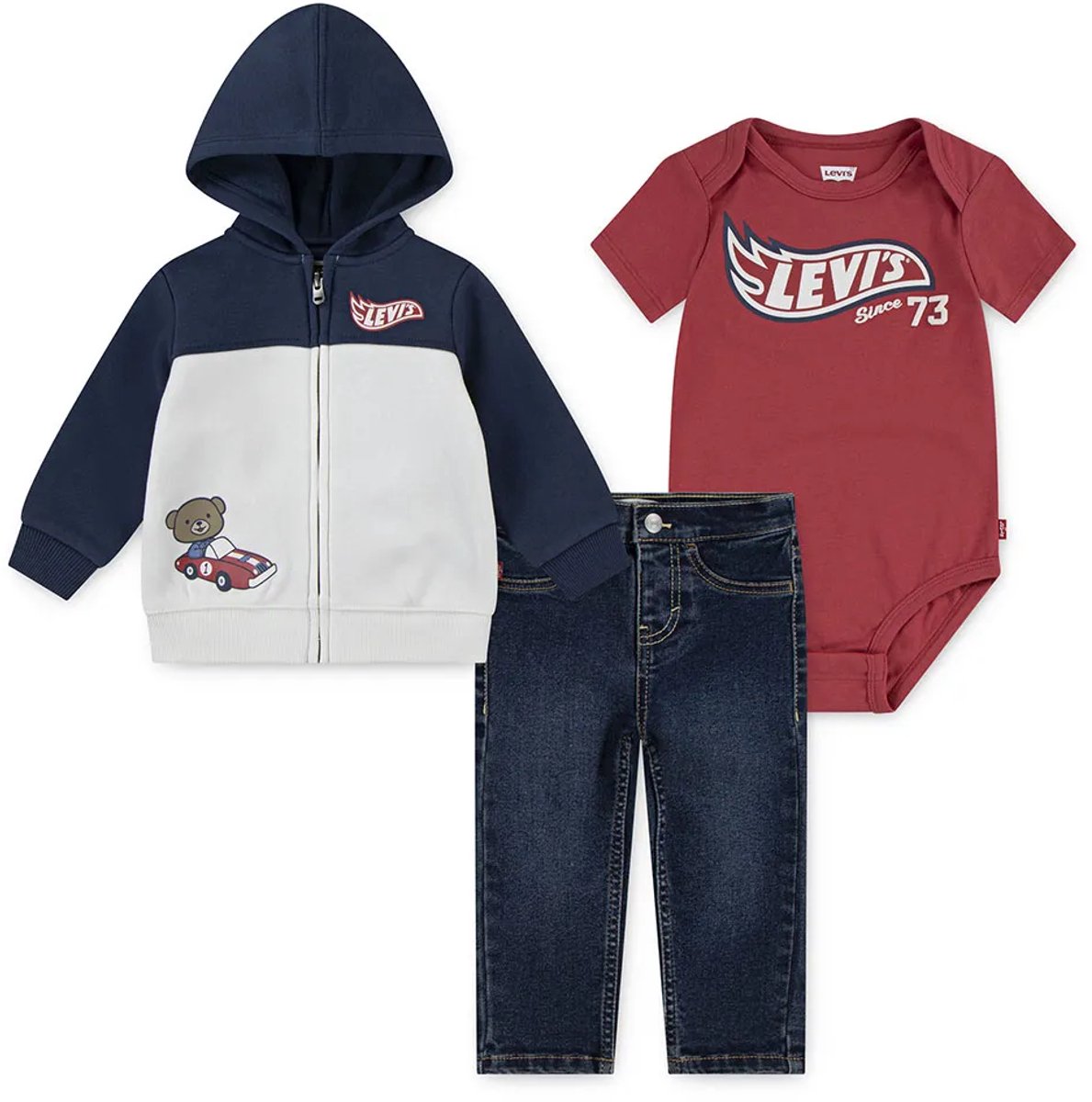 Levi´s ® Kids 6en729 Set Veelkleurig 12 Months Kinderen Big Dipper