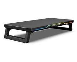 Schermversterker - NOVA GAMING - Celestium - Geïntegreerde hub - RGB LED - Zwart