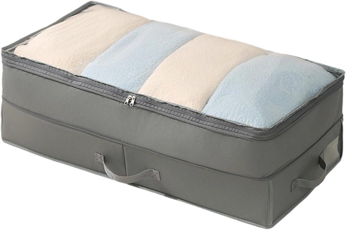 Onder Bed Box - Kleding Organizer - Ruimte Besparen - Opvouwbaar Ontwerp - 26x20x2 cm