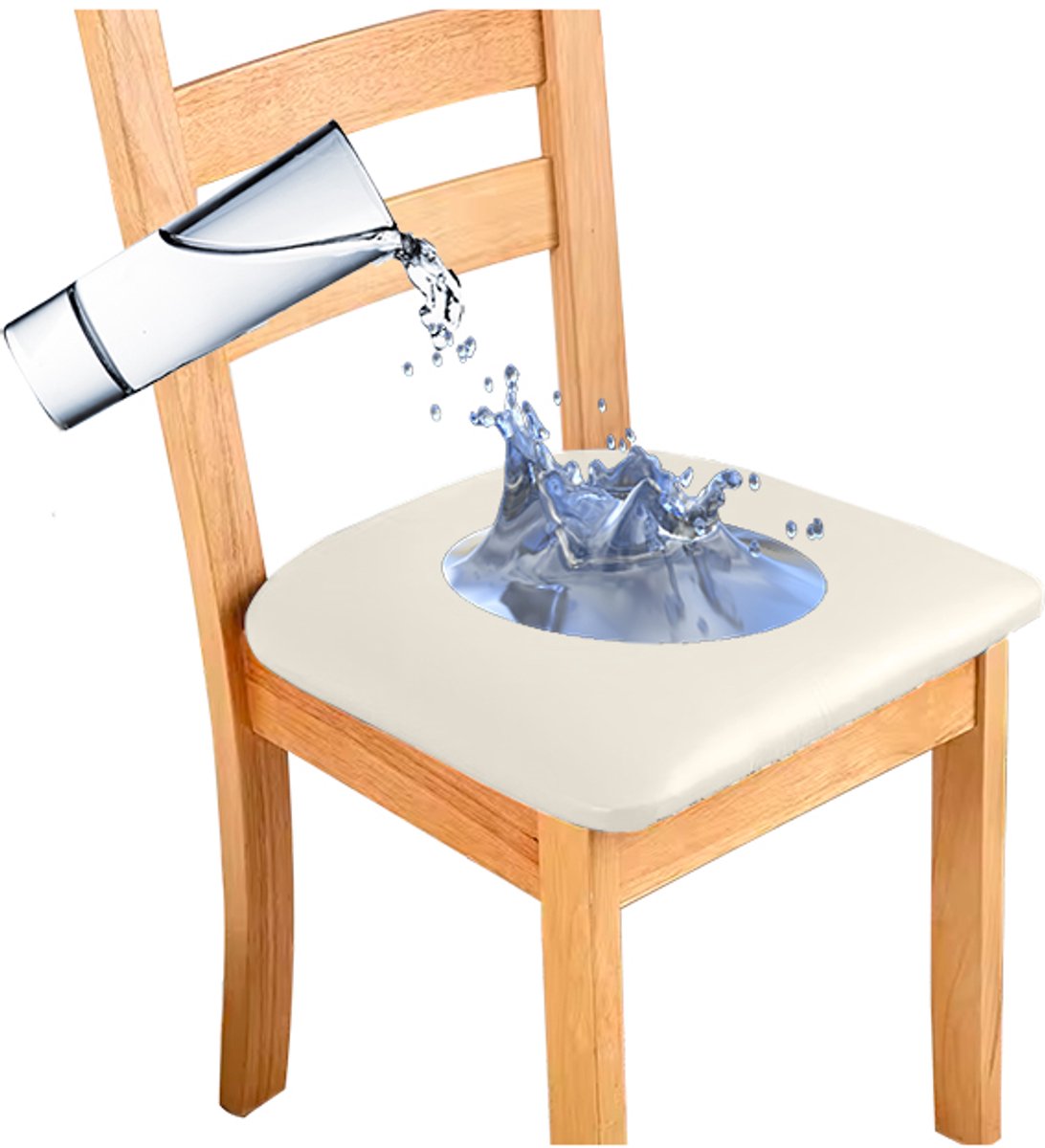 Meble odNowa - Stoelhoesset - Krem - Waterafstotend - Duurzaam
