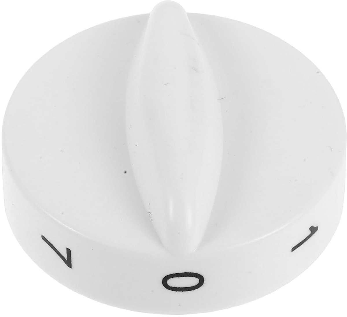 Thermostaatknop Vervanging - Reserveonderdeel Koelkast - Temperatuur Regelen - Stevige Kunststof - Gatdiameter 6 Mm - Wit
