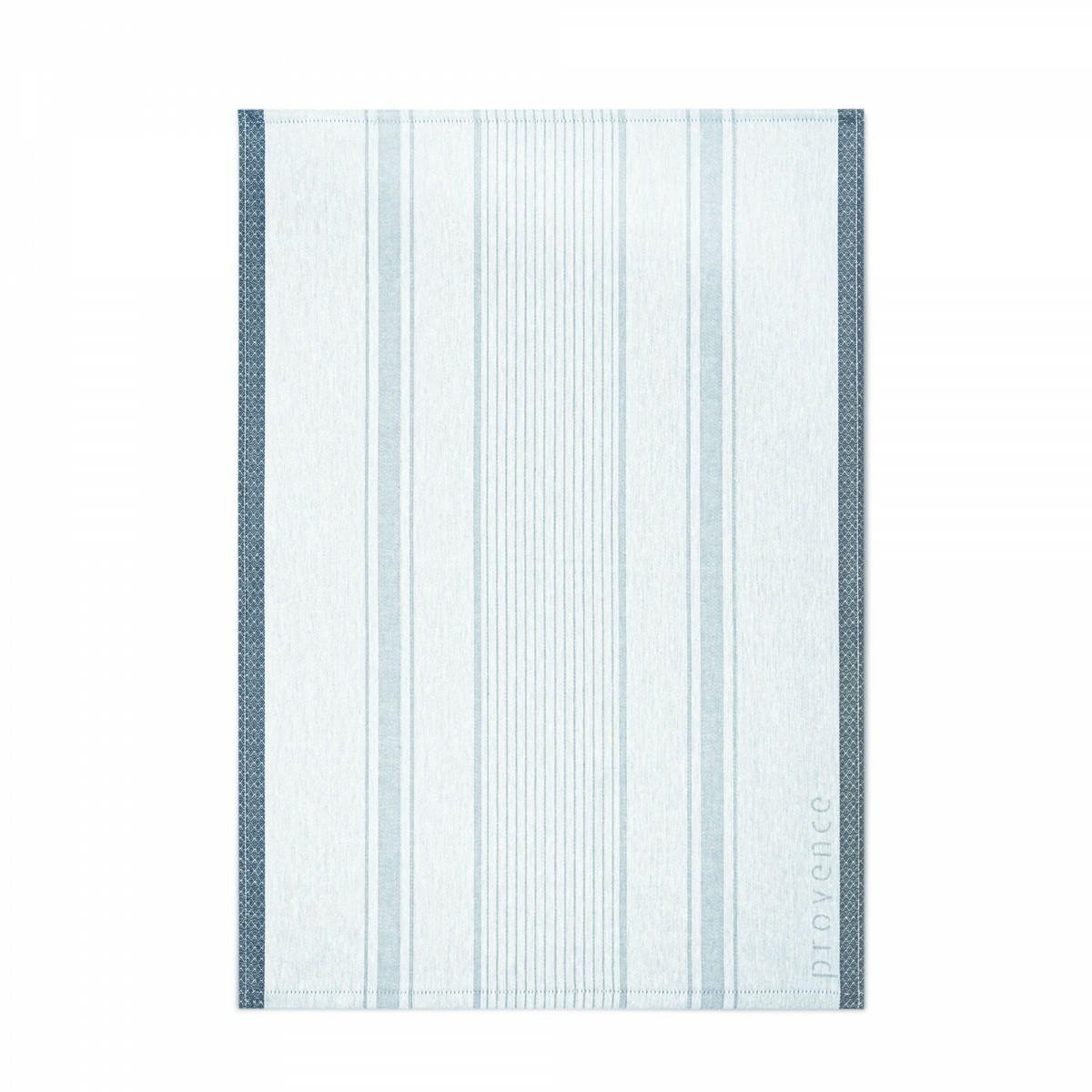Zwoltex Provence Clasique - Keukendoek - 50x70 cm - Blauw - 100% Katoen