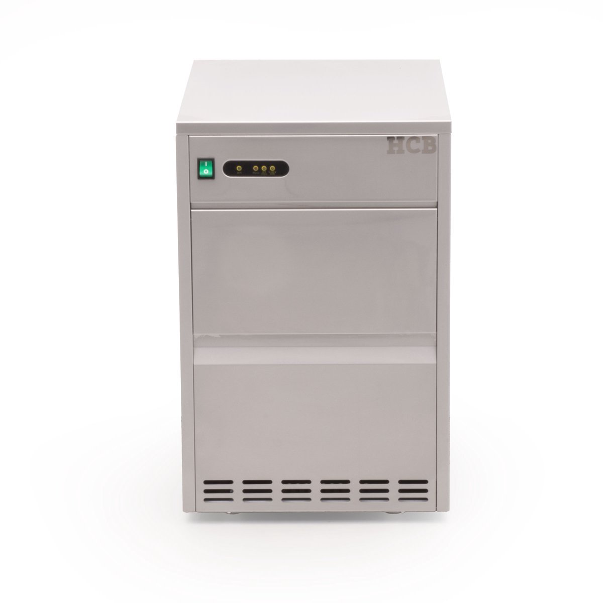 Bol.com HCB® - Professionele Horeca IJsblokjesmachine - 50 kg p/d - RVS / INOX - 230V - IJsblokjes machine - 51x39.8x61 cm (DxBx... aanbieding