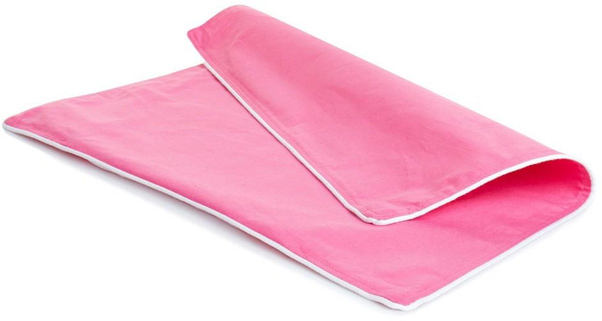 Amz - Kussensloop - 40x40 cm - Rits - Roze