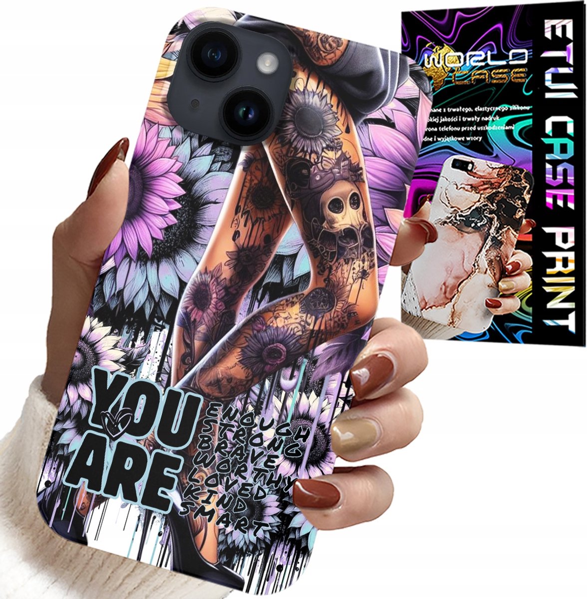 iPhone 13 hoesje - Vrouwelijke designs: Jij bent een vrouw met een tattoo.