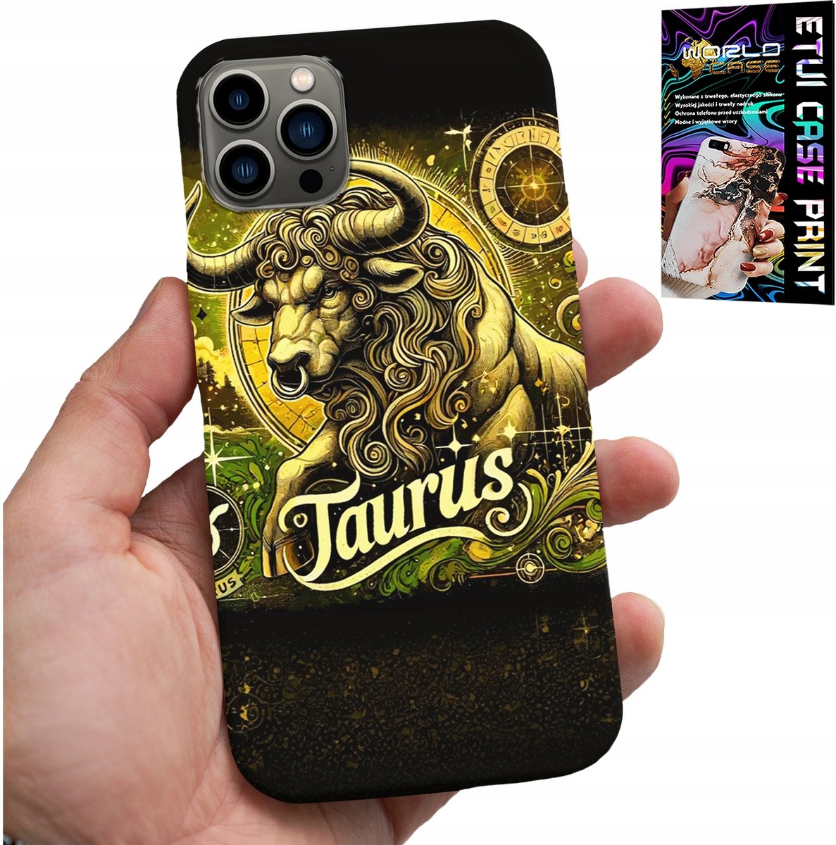 HOESJE VOOR IPHONE 12 PRO MAX - STERRENBEELD STIER ASTRONOMIE HOESJE
