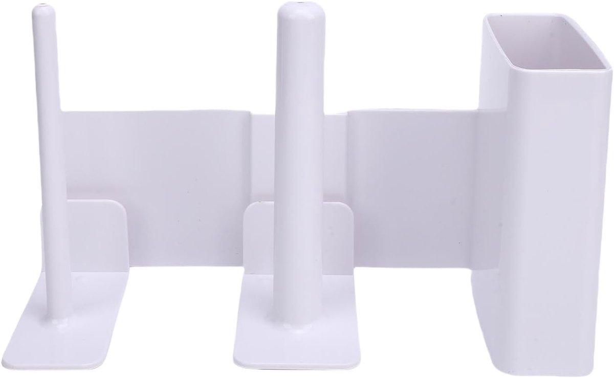 Bekerorganizer - Cup houder - Slushie machine - 35 graden kanteling - 25 x 15 x 10 cm - Wit