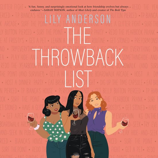Throwback List, The - cover