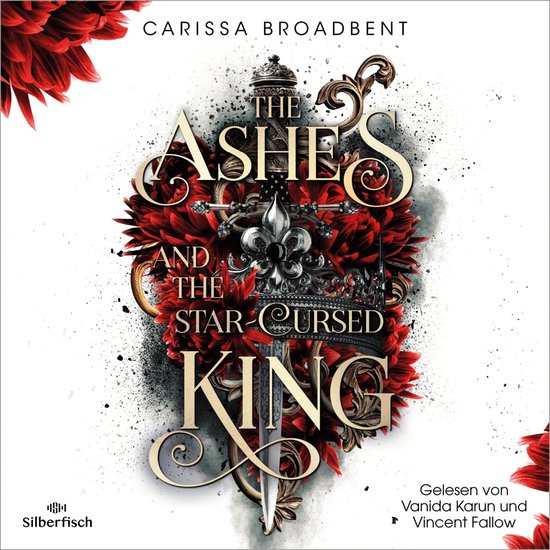 The Ashes and the Star-Cursed King (Crowns of Nyaxia 2) - cover