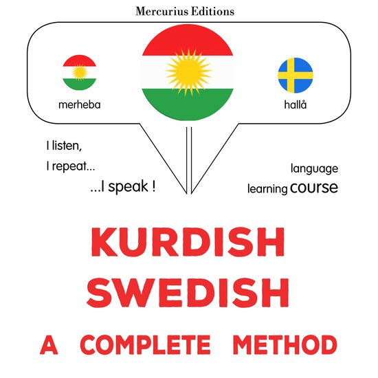 Kurdî - Swêdî : rêbazeke temam - cover