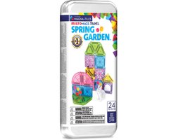 Magna-Tiles | Micro Mags Spring Garden Travel Set 24 Stuks set