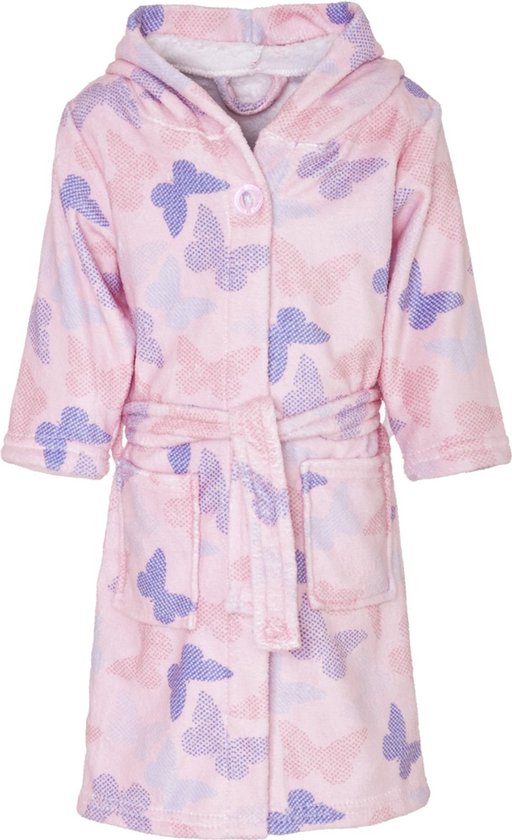 Kinderbadjassen met print-Vlinders-98/104