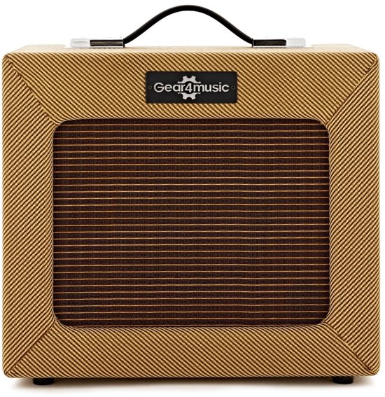 Gear4music 15W tweed combo basversterker
