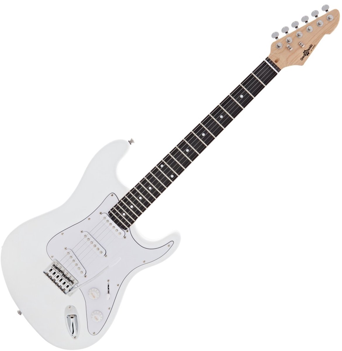 LA Elektrische Gitaar van Gear4music, Wit